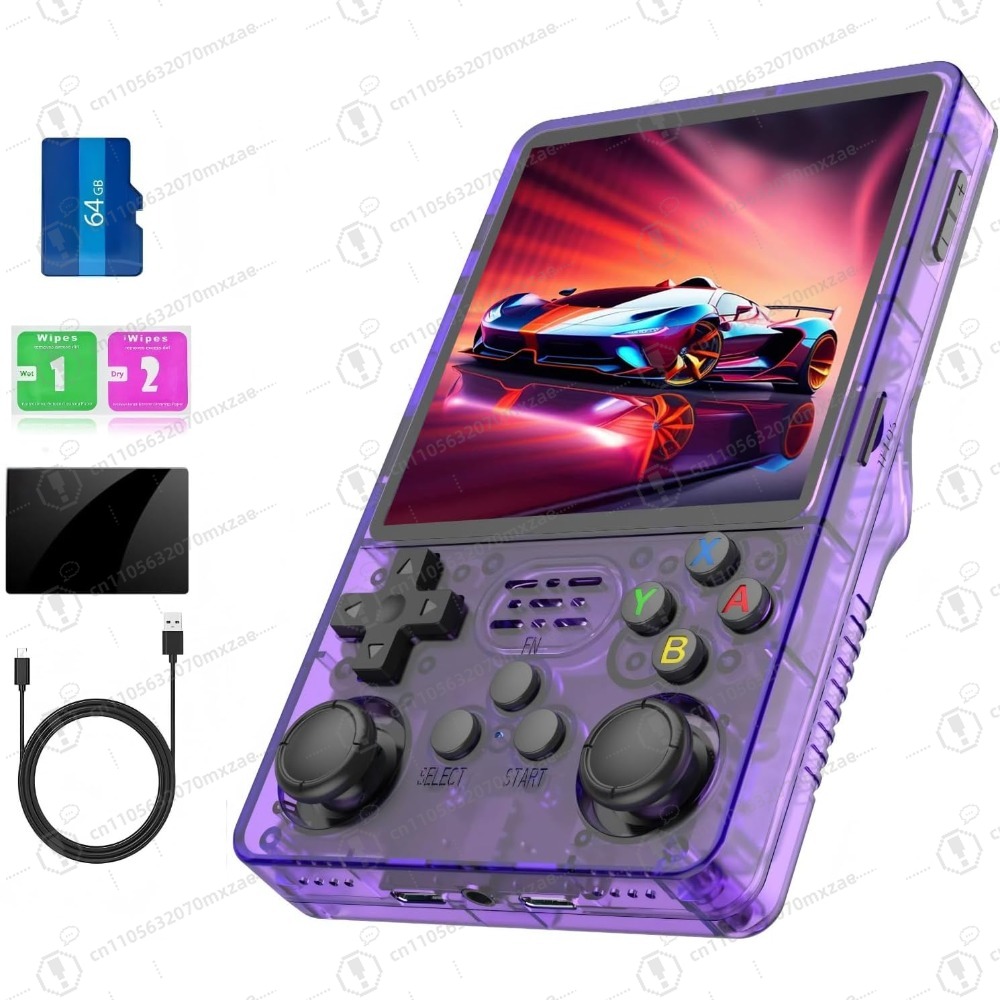 Retro Handheld Game Console R36S - Consola de juegos portátil R36s, más