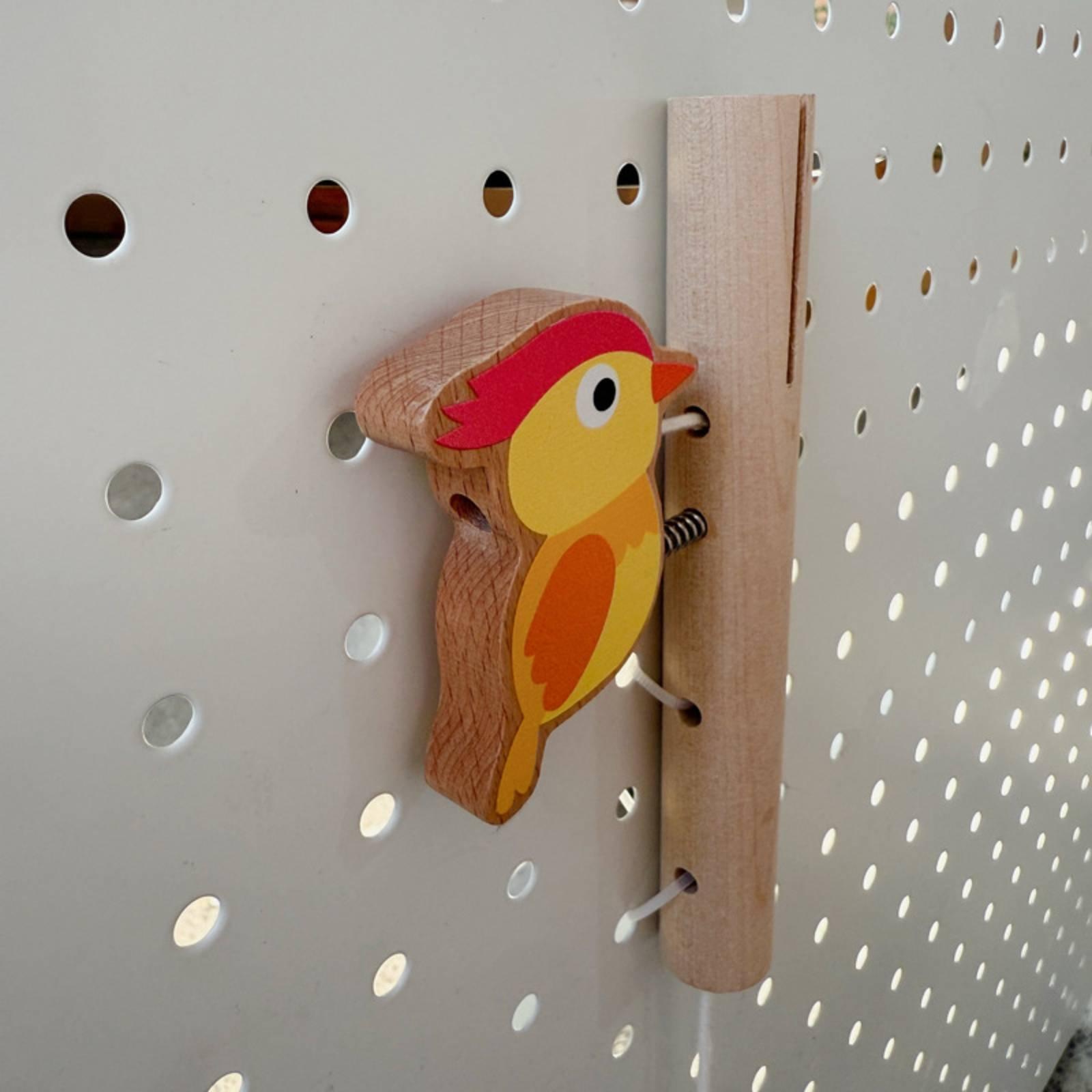 Montessori Wooden Busy Board Toddler - Tablero de actividades de madera con