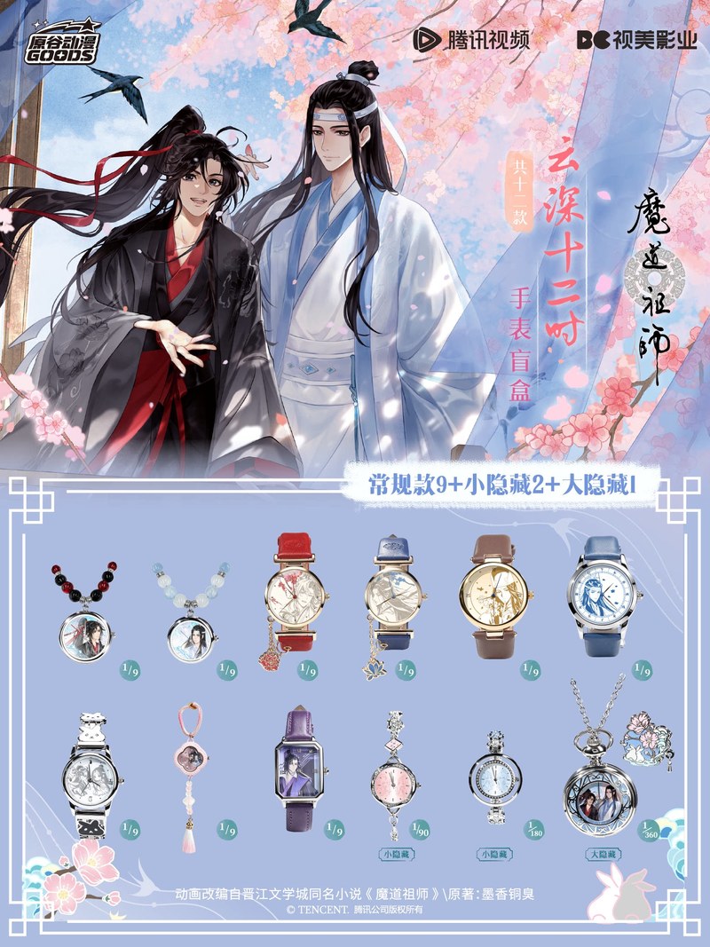 Anime Action Figure Blind Box - Mdzs Acg Goods El Reloj Indomable