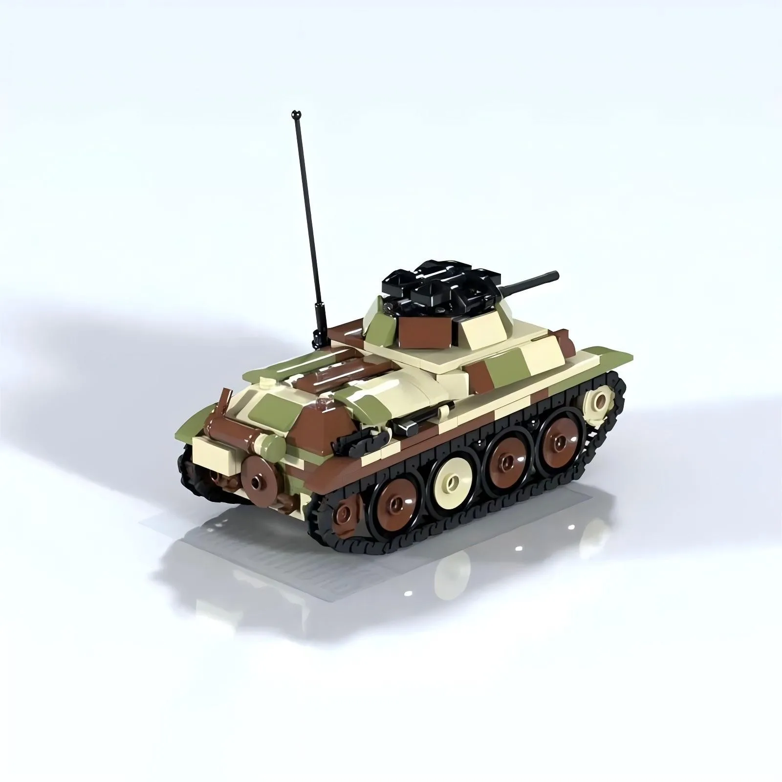 Lego Compatible Military Tank - Equipo de Alta Tecnología, Bloques de