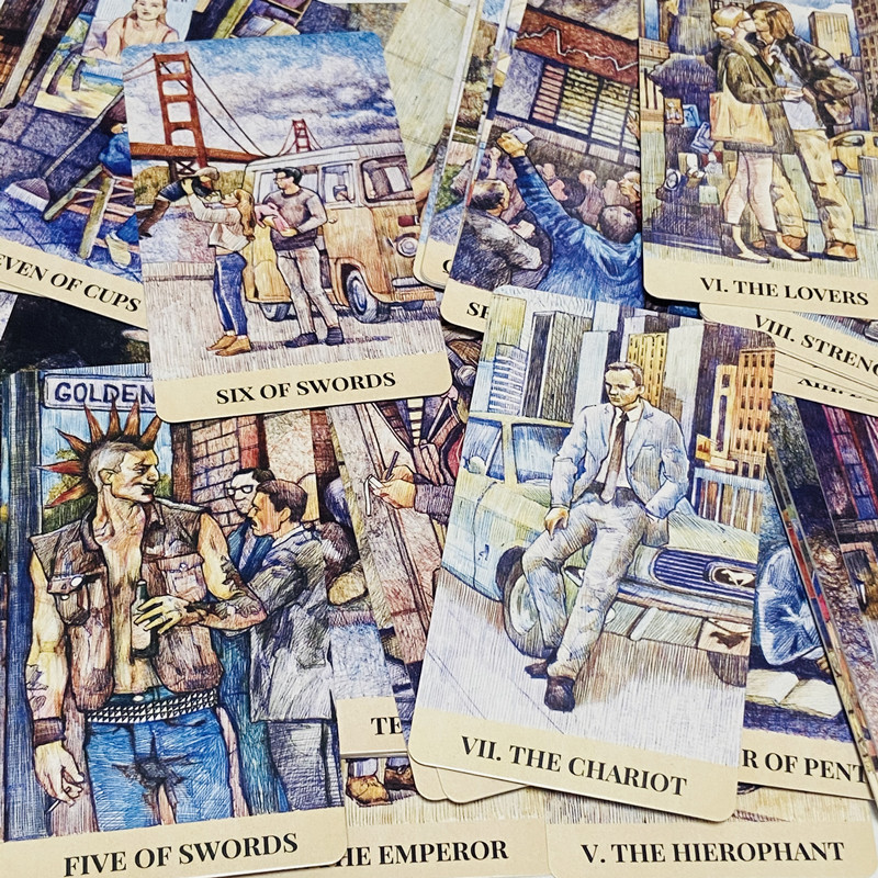 Cartas del Tarot City Labyrint - Tarot Cards Deck With Guidebook reseña y precio