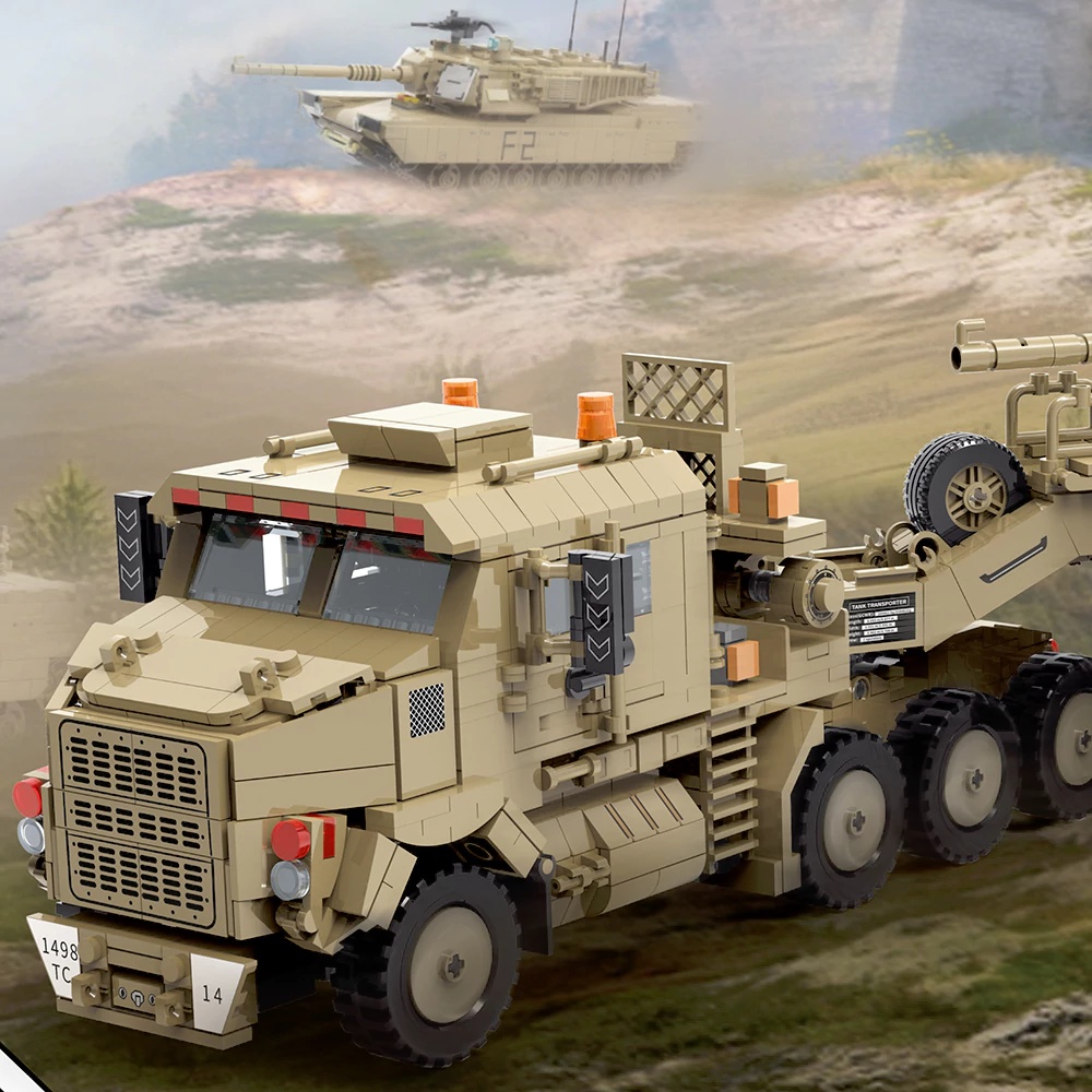 Set de Bloques de Construcción - Lego Compatible Military Tank reseña y precio