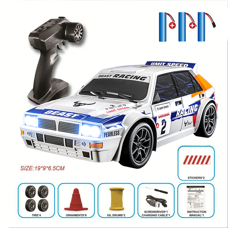 Nuevo Auto RC 4x4 Escala 1:24  - Rc Drift Car 1 24 Scale 4Wd reseña y precio