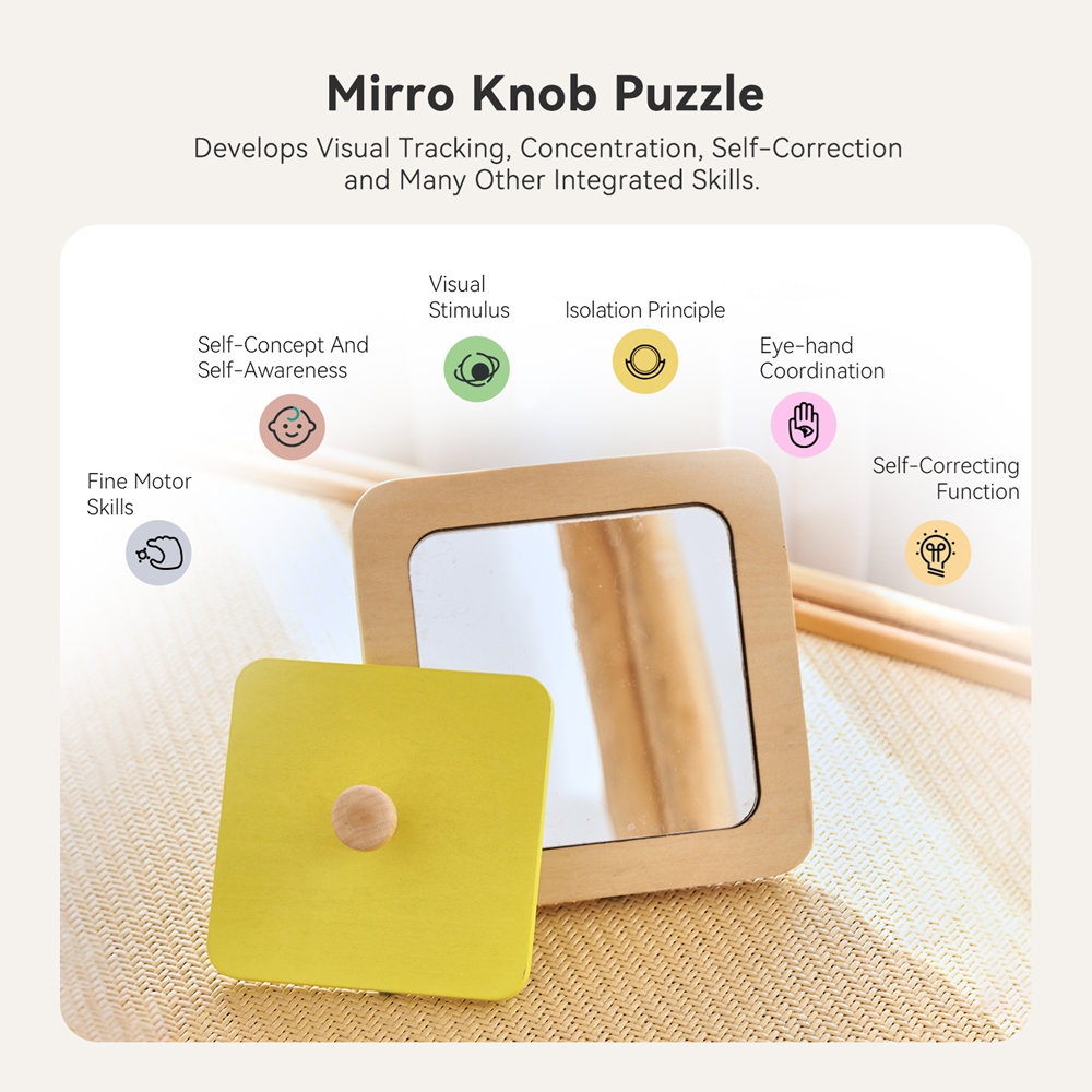 Rompecabezas de madera Montess - Montessori Wooden Busy Board Toddler reseña y precio