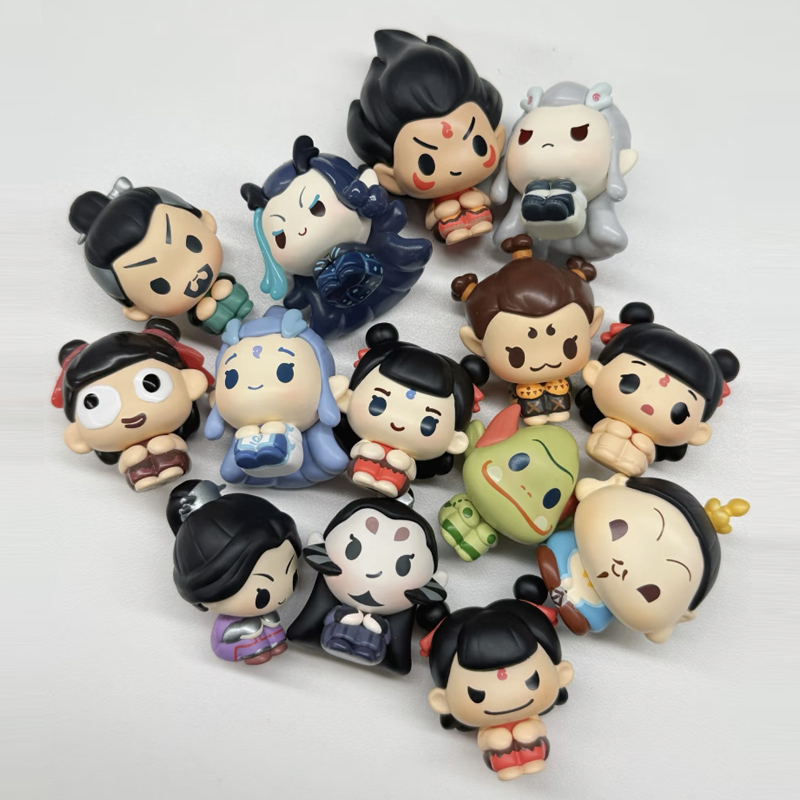 Ne Zha 2 Sit In A Row Series b - Anime Action Figure Blind Box reseña y precio