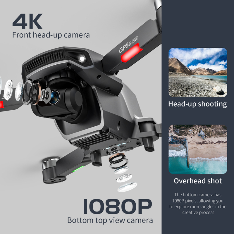 L106 Pro 3 Drone 5G WIFI FPV p - Fpv Brushless Rc Drone 4K reseña y precio