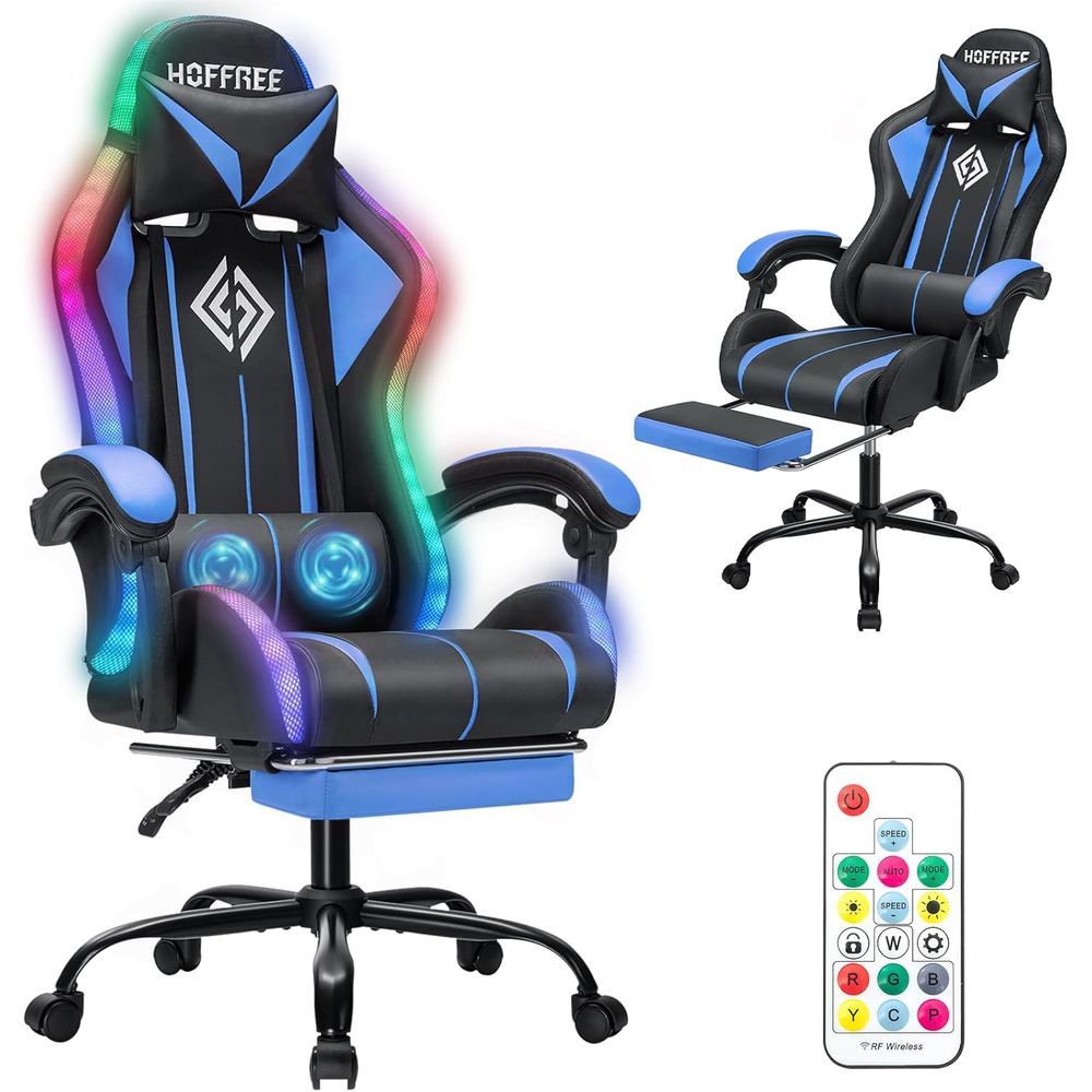 Silla de Juego LED con Luces R - Video Games reseña y precio