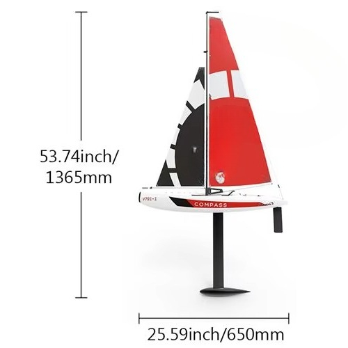 Barco de Vela a Control Remoto - Remote Control Toys reseña y precio